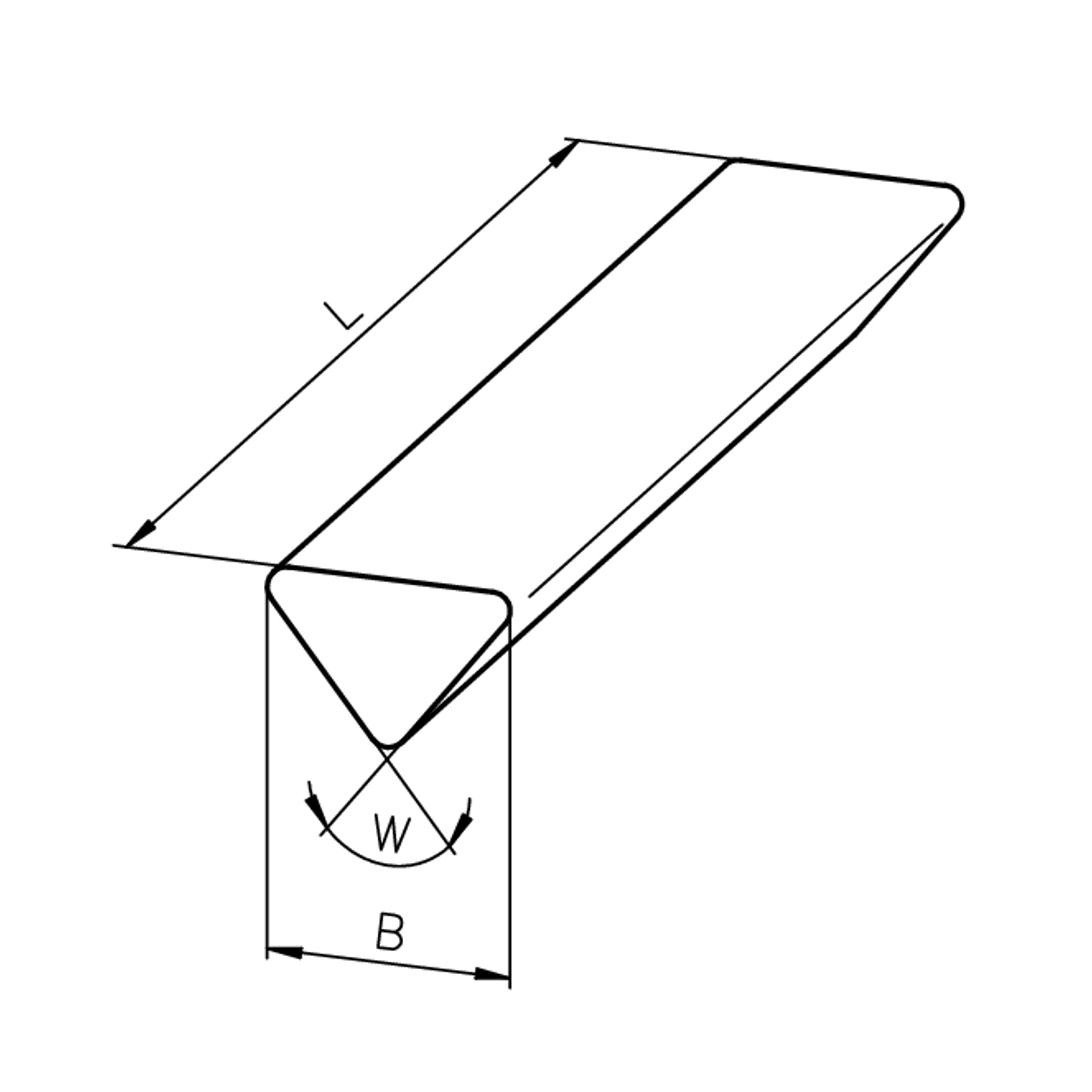 DVK 95 / 60° 80,00 X 250,00